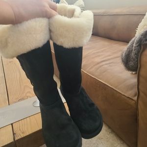 Ugg Tall Black Boots.